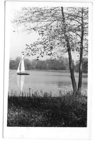 AK, Bad Saarow-Pieskow, Idyll bei Saarow Dorf, 1954