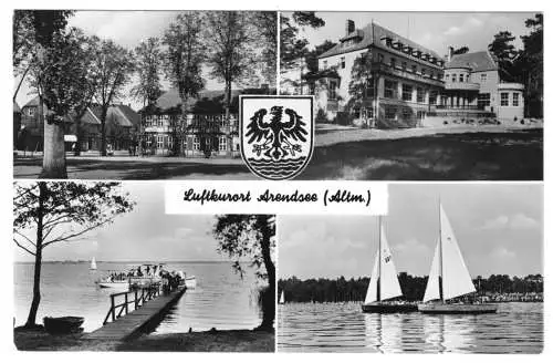 AK, Arendsee Altm., vier Abb., 1956