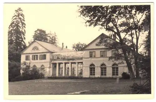 Ansichtskarte, Eisenach Thür., Kreiskinderheim Schloss Wilhelmstal, 1955