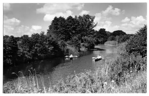 AK, Rechlin Kr. Neustrelitz, Müritz, Bolter Kanal, 1962