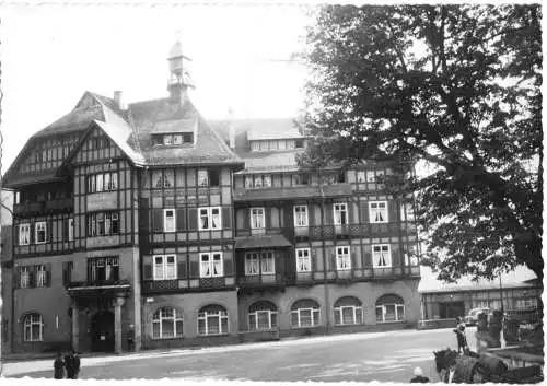 AK, Schwarzburg Thür. Wald, Reichsbahn-Erholungsheim "Ernst Thälmann", 1969