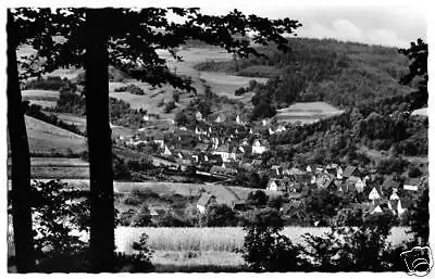 Ansichtskarte, Heigenbrücken Spessart, Gesamtansicht, 1968