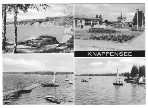 AK, Knappensee, vier Abb., 1973