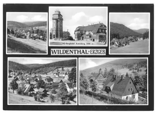 AK, Wildenthal Erzgeb., fünf Abb., 1965