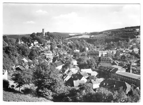 AK, Moorbad Lobenstein, Teilansicht, 1976