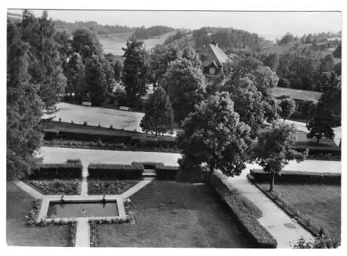 AK, Bad Colberg Thür., Blick auf den Park, 1972