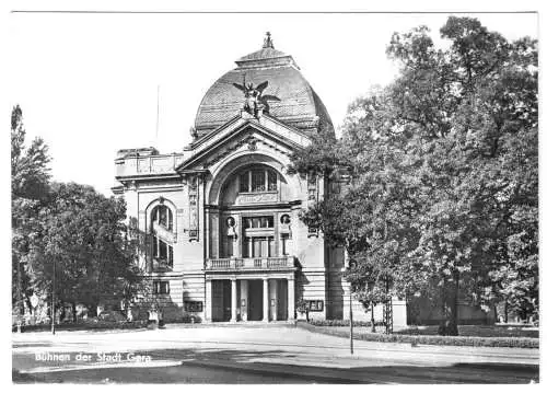 AK, Gera, Bühnen der Stadt Gera, 1971