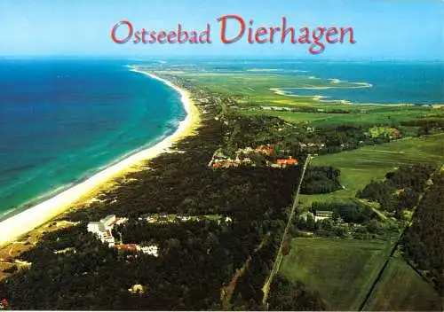 AK, Ostseebad Dierhagen, Luftbildansicht, um 2010