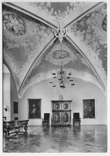 AK, Schleswig, Schloß Gottorf, Blauer Saal, um 1960