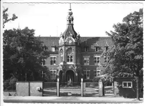 AK, Berlin Britz, Städtisches Krankenhaus, Hauptgebäude, um 1962