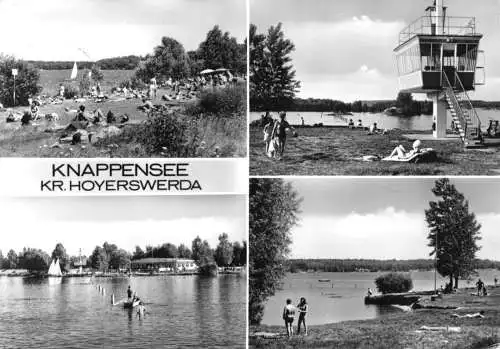 AK, Knappensee Kr. Hoyerswerda, vier Abb., 1979