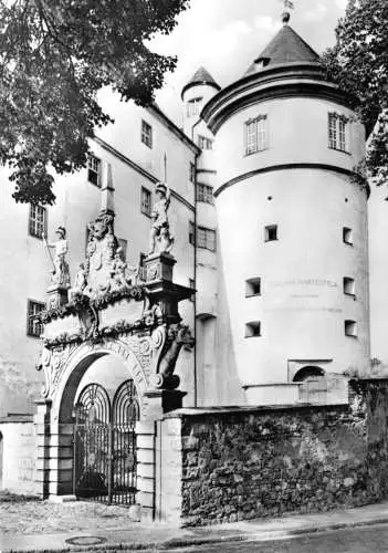 AK, Torgau, Schloß Hartenfels, Jagdtor, 1975