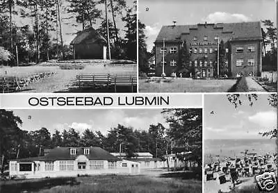 AK, Ostseebad Lubmin, vier Abb., 1975