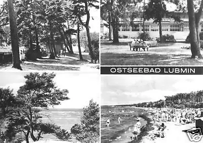 AK, Ostseebad Lubmin, vier Abb., 1976