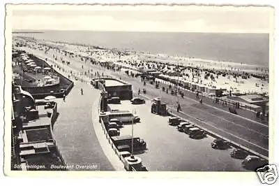 AK, Scheveningen, Boulevard Overzicht, 1940