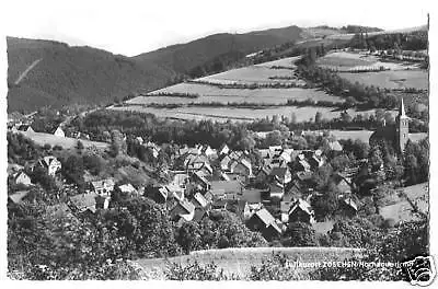 AK, Züschen Hochsauerland, Gesamtansicht, 1968