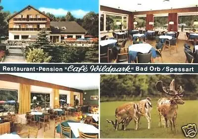 AK, Bad Orb Spessart, Restaurant "Café Wildpark", 1978