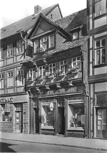 AK, Wernigerode Harz, Partie mit HO-Café Wien, 1977