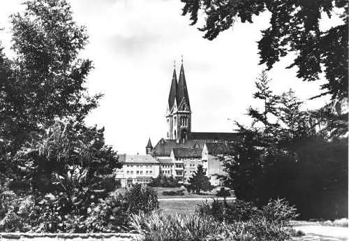 AK, Halberstadt, Blick zum Dom, 1970