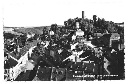 AK, Lobenstein, Blick vom Kirchturm, 1964