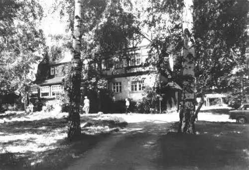 AK, Hartmannsdorf Osterzgeb., Talsperren-Café, 1989