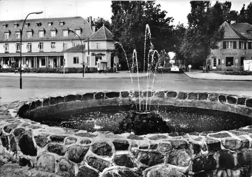 AK, Bad Saarow - Pieskow, Johannes-R.-Becher-Platz 1976