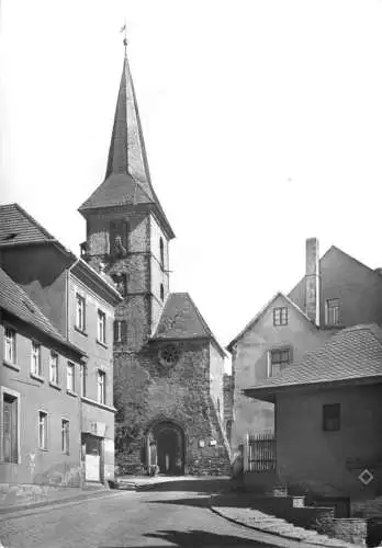 AK, Weida Thür., Die Wiedenkirche, 1988