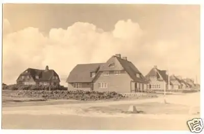 AK, Insel Sylt, List?, Straßenpartie, Echtfoto, 1962