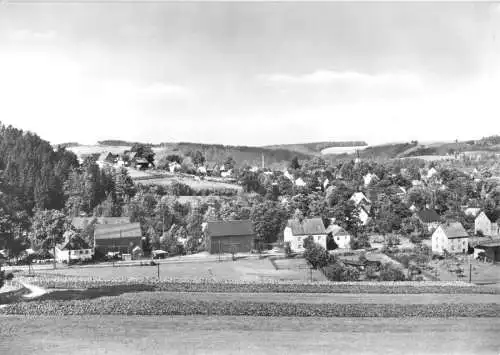 AK, Pockau Erzgeb., Teilansicht, 1981