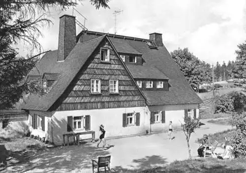 AK, Zinnwald - Georgenfeld Erzgeb., FDGB-Heim, Zentrale Versorgungsstätte, 1971