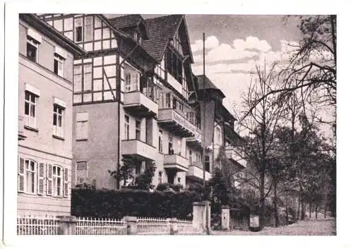 Ansichtskarte, Bad Liebenstein, Kurheim Edelweiß, 1960