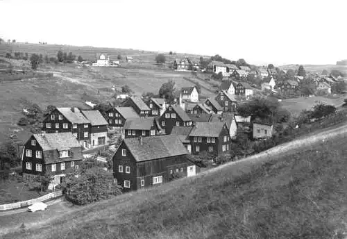 Ansichtskarte, Heubach Thür. Wald, Teilansicht, 1987