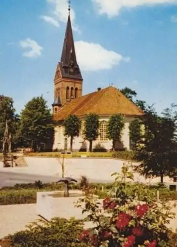 Ansichtskarte, Fallingbostel, Kirche, um 1978