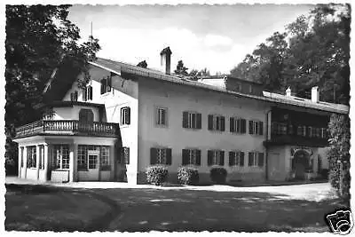 Ansichtskarte, Feldkirchen-Westerham, Heim DRK, Außenansicht, 1960