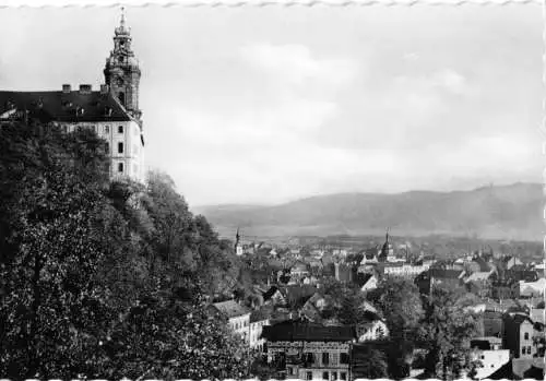 AK, Rudolstadt, Heidecksburg mit Blick auf die Stadt, 1962