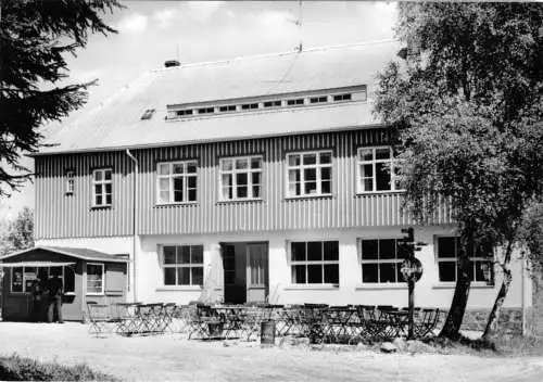 Ansichtskarte, Scheibenberg Erzgeb., Berggasthaus, 1977