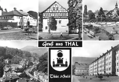 AK, Thal Thür. Wald, Kr. Eisenach, fünf Abb., gestaltet, 1988