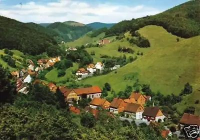 Ansichtskarte, Osterode - Lerbach Harz, Teilansicht, 1982