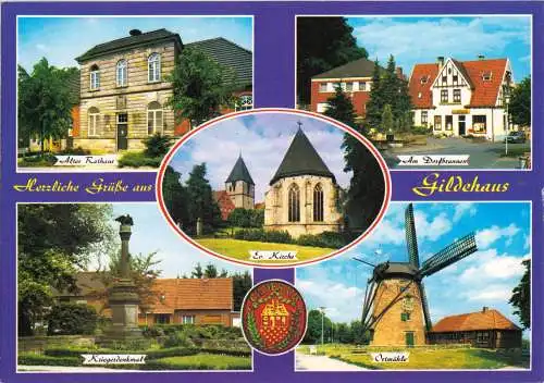 AK, Gildehaus, fünf Abb., um 1985