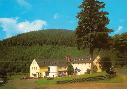 AK, Herl Post Farschweiler Kr. Trier, Waldhotel Klostermühle, um 1970