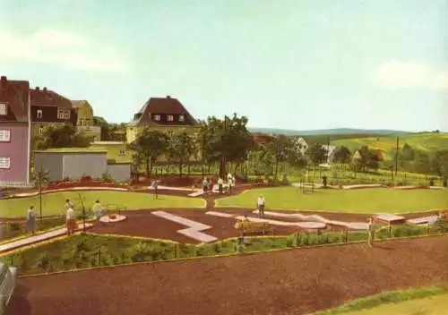 AK, Ehlscheid Ww., Minigolf-Platz, um 1970