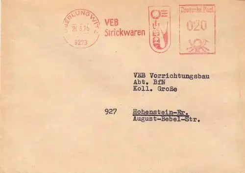 AFS, VEB Strickwaren, o Oberlungwitz, 9273, 28.5.75