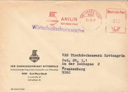 AFS, Anilin Karl-Marx-Stadt, o Karl-Marx-Stadt, 9030, 20.10.87