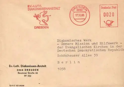 AFS, Ev.-Luth. Diakonissenanstalt Dresden, o Dresden, 8060, 17.10.86