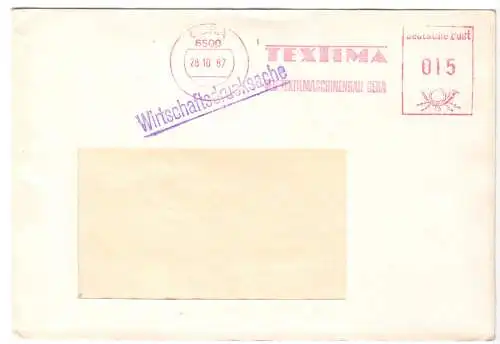 AFS, TEXTIMA, VEB Textilmaschienenbau Gera, o Gera, 6500, 18.10.87