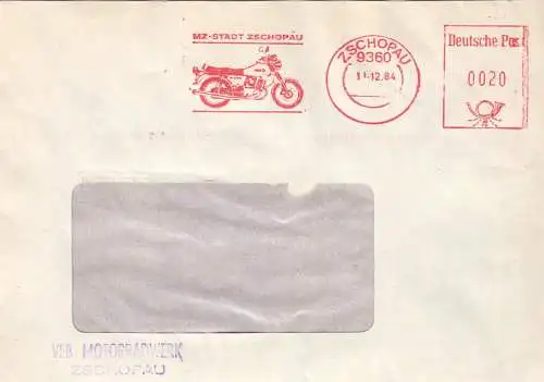 AFS, MZ-Stadt Zschopau, o Zschopau, 9360, 1.12.84