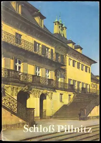 tour. Broschüre, Dresden, Schloß Pillnitz, 1975