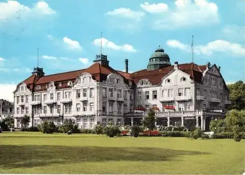 Ansichtskarte, Bad Salzschlirf, Hotel Badehof, um 1969