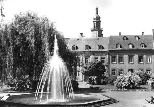 Ansichtskarte, Thum Kr. Zschopau, Platz des Friedens, 1977