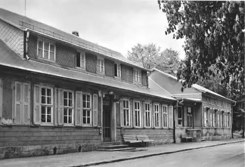 Ansichtskarte, Heilbad Heiligenstadt Eichsfeld, Kinderferienheim "Forsthaus", 1974